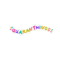 Things Quarantine Sticker by Neon Island Clothing