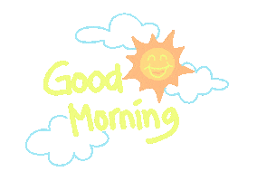 Good Morning Sticker