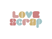 Lettering Scrap Sticker