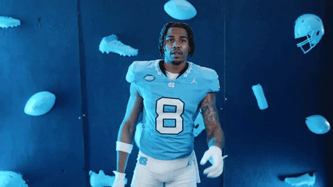 North Carolina Football GIF by UNC Tar Heels
