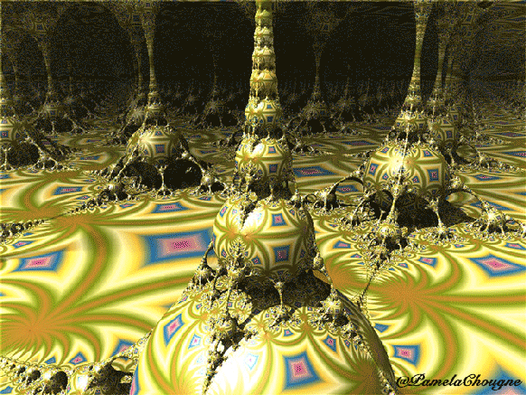 Fractale Mandelbulber GIF