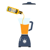 Smoothie Flax Sticker by International Collection