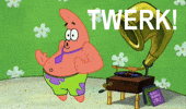spongebob squarepants dancing GIF