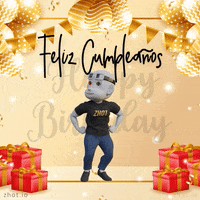 Feliz Cumpleaños GIF by Zhot