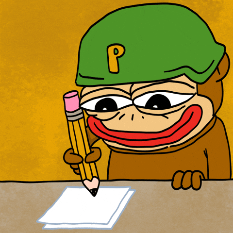 Drawing Write It Down GIF by Ponke