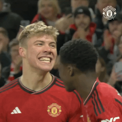 Happy Football GIF by Manchester United