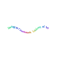 Rainbow Spring Sticker by Cranbrook Academy of Art