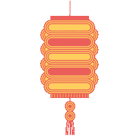 Chinese Lantern Good Luck Sticker by Chinatown London