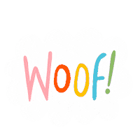 Dog Sticker by Linzie Hunter