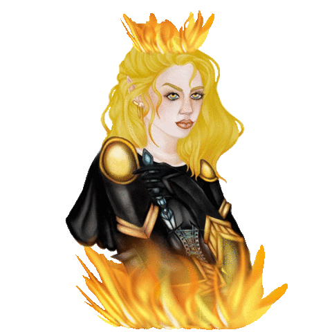 ohbellabee angry fire mad badass Sticker