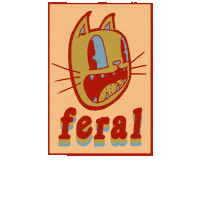 GimliCat cat cats feral catlovers Sticker