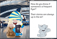 Leaving On A Jet Plane Gnome GIF