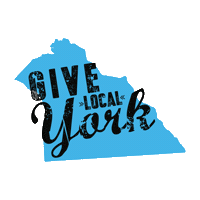 Donate York Sticker by givelocalyork