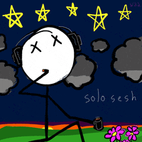 Smoking Weed Getting High GIF by Stoner Stick People