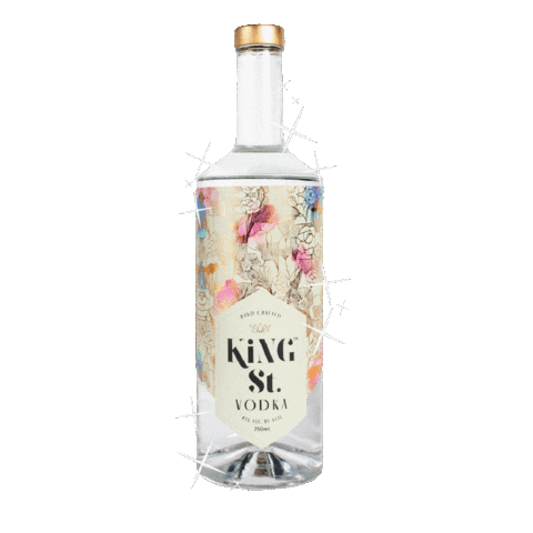 Sparkle Kingst Sticker by King St. Vodka