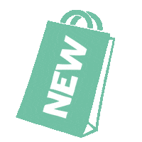 einkaufeninbs new shopping neu shopping bag Sticker