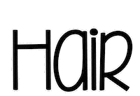 Day 6 Curly Hair Sticker