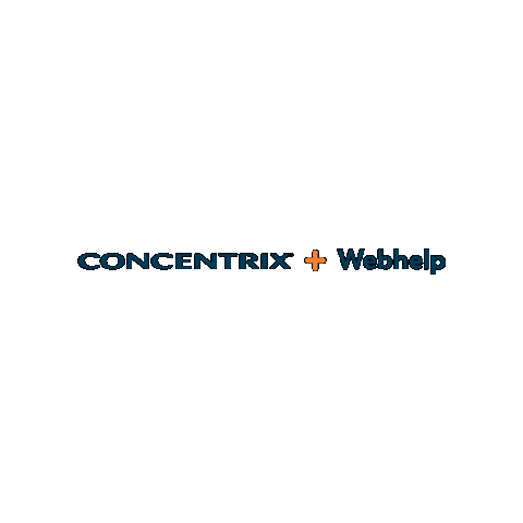 ConcentrixWebhelp giphygifmaker arrows we are one wh Sticker