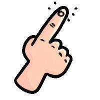 prims hand click pointer prims Sticker