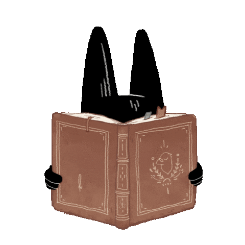 book read Sticker by Tatiana