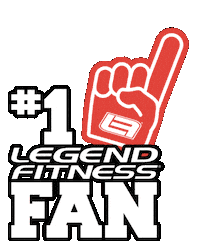 Fan Strength Sticker by Legend Fitness