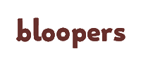 Bloopers Gemma Sticker by Mota Italic