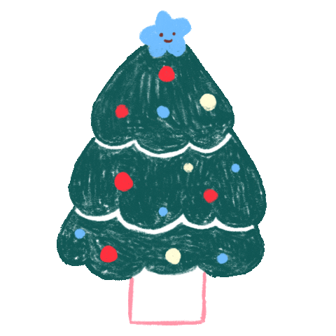 Christmas Tree Sticker