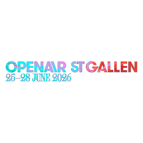 Festival Sg Sticker by OpenAir St.Gallen