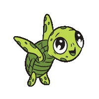 Turtle Swim Lessons Sticker by Buzz Franchise Brands