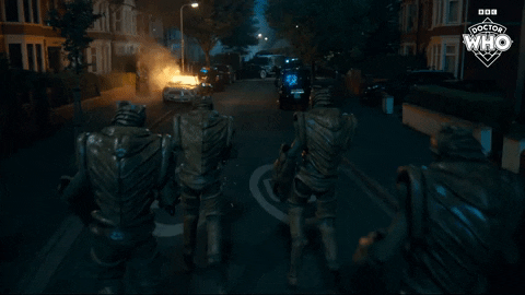 Shooting Alien Invasion GIF by Doctor Who