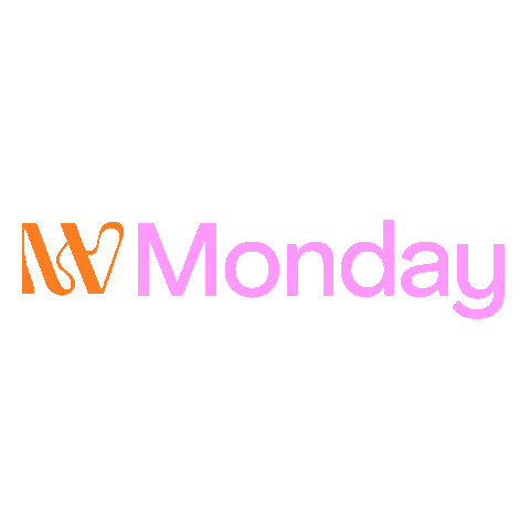 Monday Sticker by Modern Visuals
