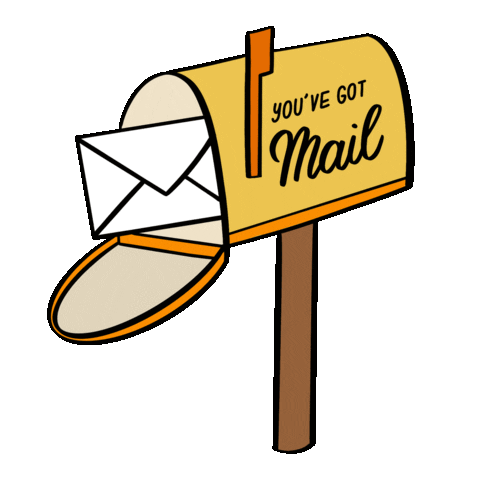 Post Office Letter Sticker
