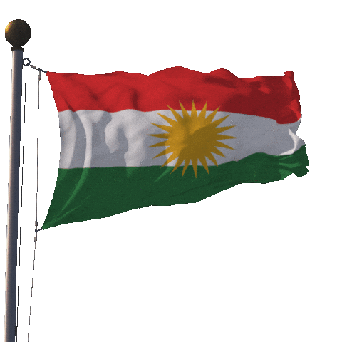 Flag Kurd Sticker