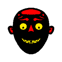 Monster Hello Sticker by burnbrunet