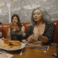 Hungry Cute Girl GIF