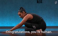 Yoga Congratulations GIF by Peloton