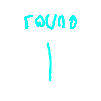 Round 1 Sticker by Imagine That!