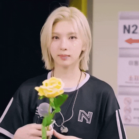 Flower Kiss GIF