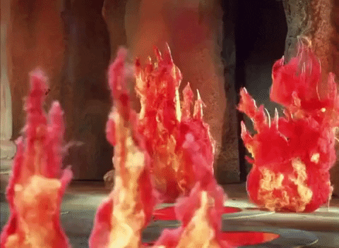 The Year Without A Santa Claus Fire GIF by filmeditor