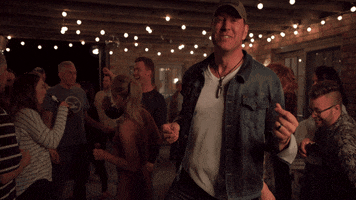 chancemckinney dance party bbq disco ball GIF