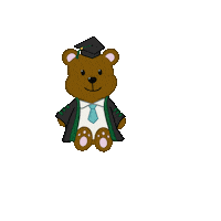 Bear Graduation Sticker by UCLA