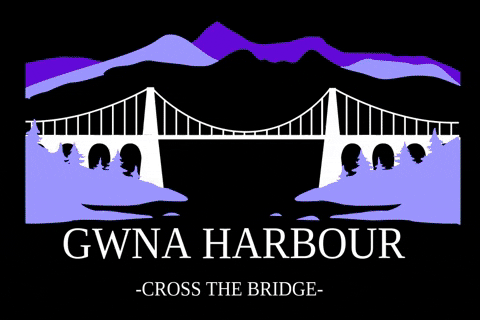 GwnaHarbour giphygifmaker anglesey ynys mon menai bridge GIF