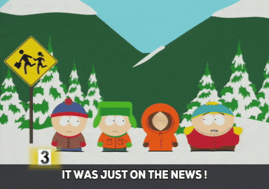 eric cartman news GIF by South Park 
