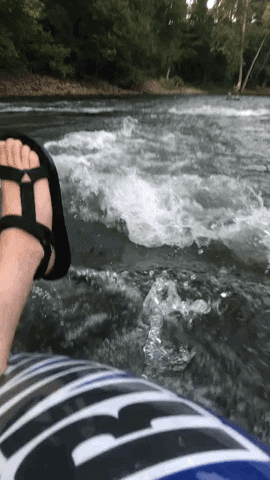 benrellick giphyupload river tube rapids GIF