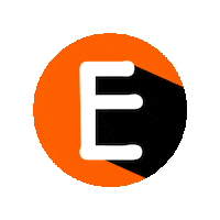 Orange Abc Sticker