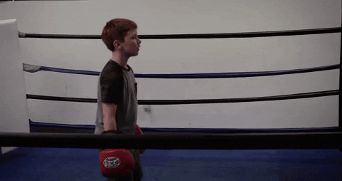 paxeros giphygifmaker working out jumping jacks boxing gym GIF