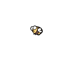 Spring Bee Sticker by Smallhappycomics