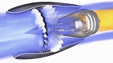 albornoz giphygifmaker turbojet turbo engine plane engine GIF