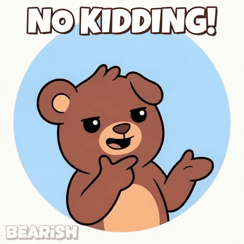 Sticker You Dont Say GIF by BEARISH