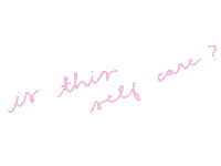 tessterpos pink relax pastel words Sticker